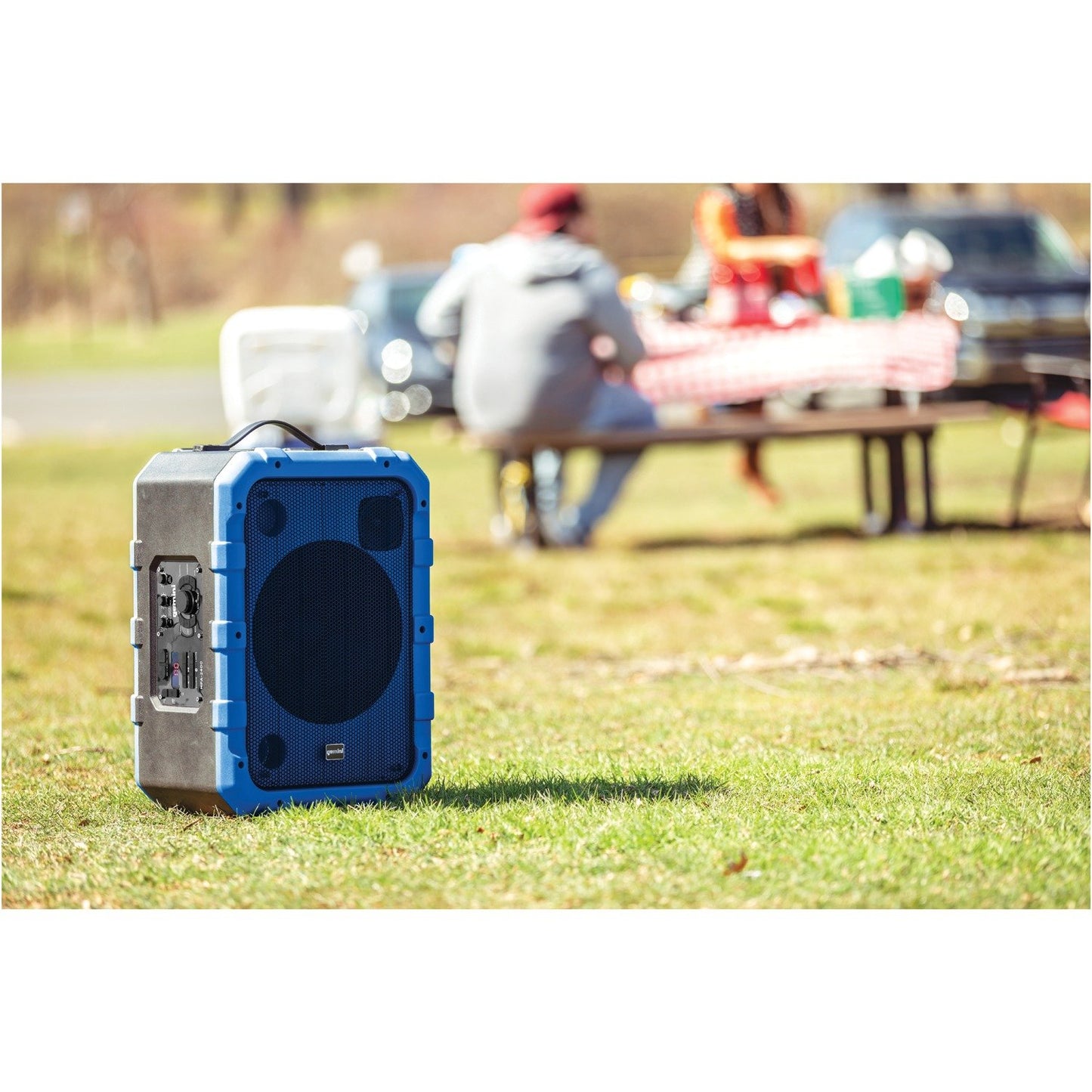 Gemini MPA-2400BLU Portable Bluetooth Party Speaker (Blue)