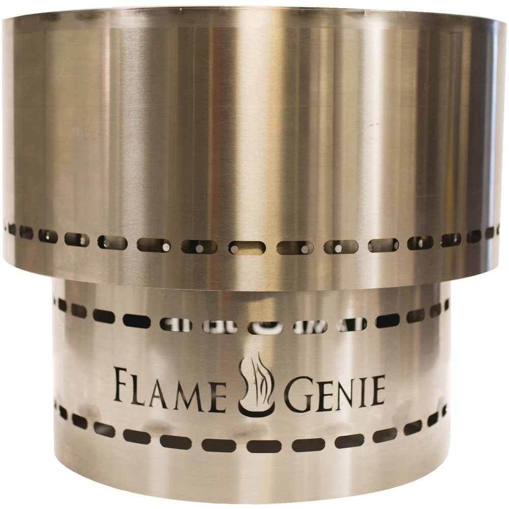 Flame Genie FG19SS Flame Genie INFERNO® Wood Pellet Fire Pit (Stainless Steel)