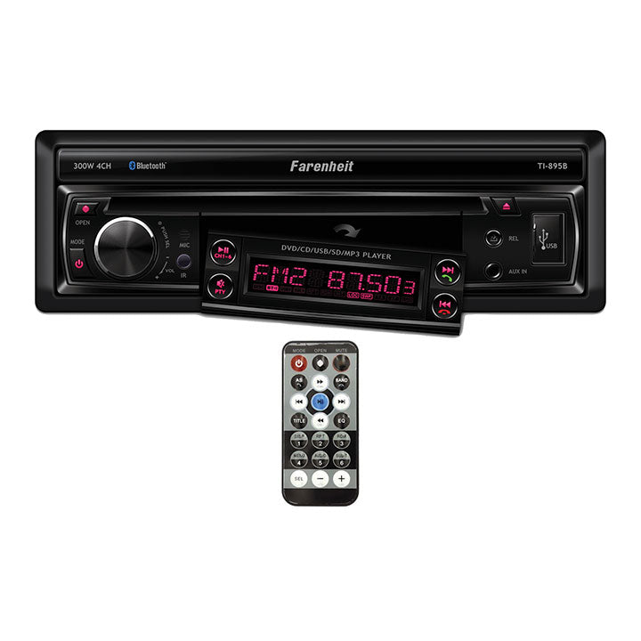 Farenheit popular DVD mp3 radio with blu