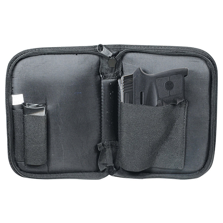 UTG PVCPC380 Discreet Zippered Handgun Case  for Sub-Compact Pistol & Revolvers