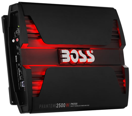 Boss Audio PM2500 2500 Watt Monoblock Phantom Amplifier
