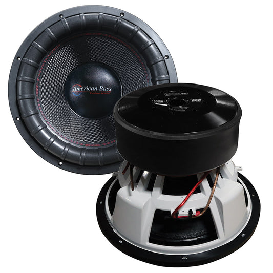 American Bass VFLCOMP12D2SIG VFL 12" Sub 5000W RMS/10000W Dual 2ohm Voice Coil