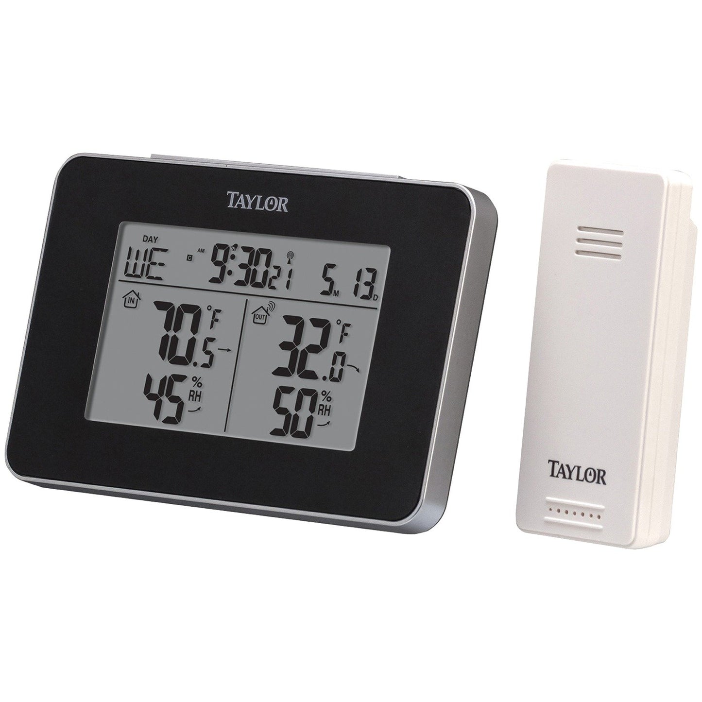 Taylor Precision Products 1731 Indoor/Outdoor Weather Station w/Hygrometer