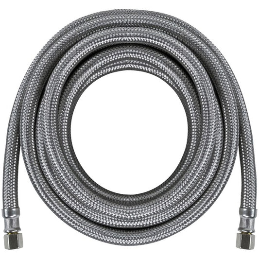 Certified Appliance IM180SS Braided Stainless Steel Ice Maker Connector 15 foot