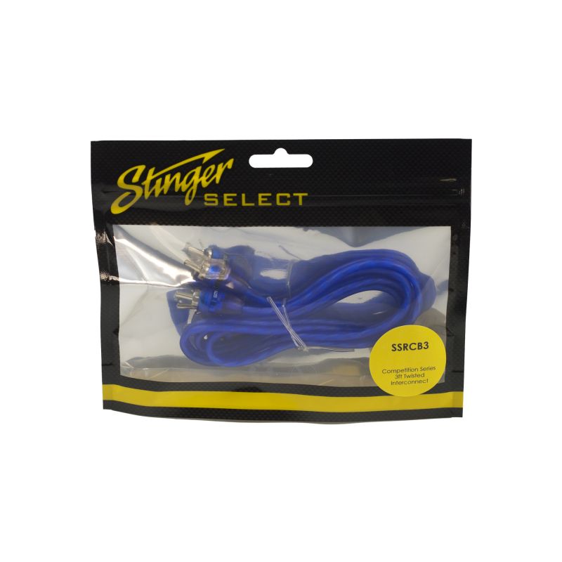 Stinger SSRCB3 3Ft. RCA Cable