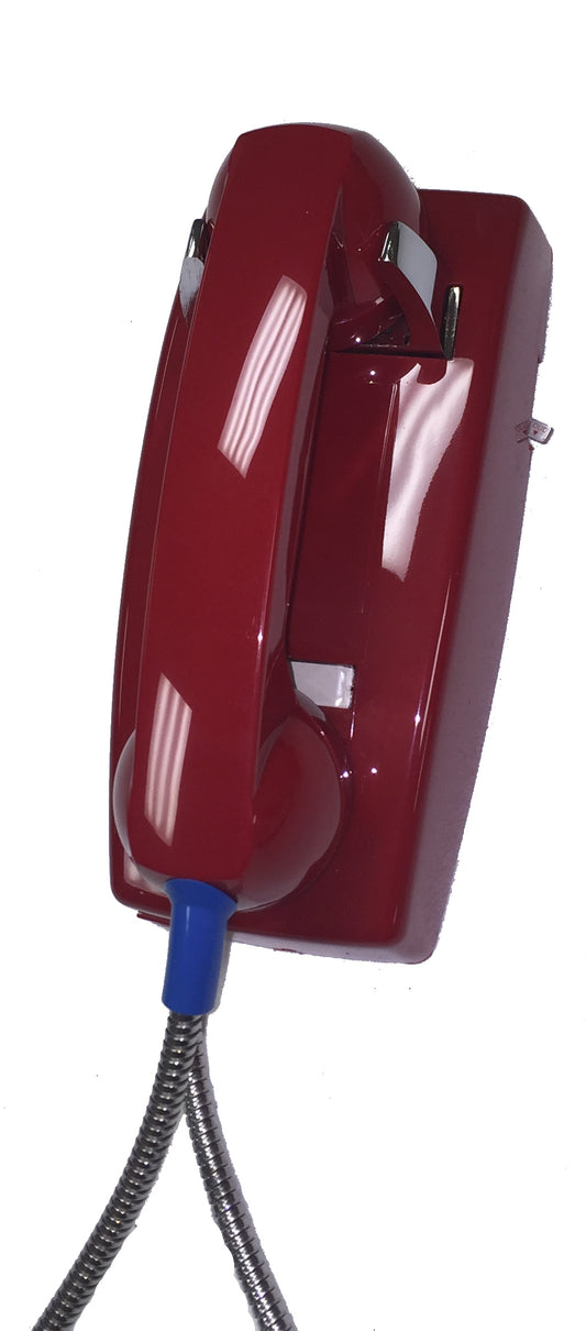 Cortelco 2554-AHCNDL-RD 255447ahcndl Wall Phone W/metal Cradle