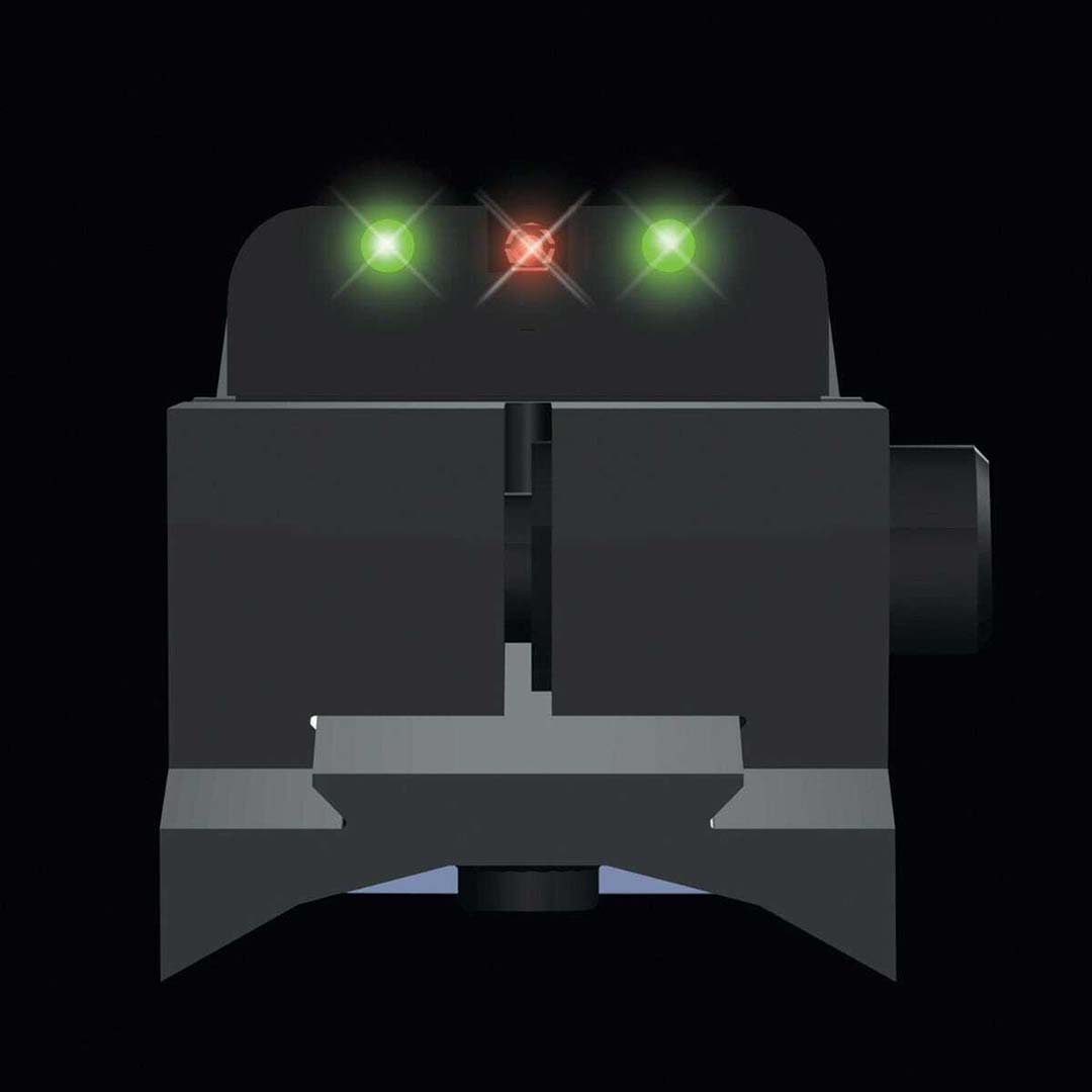 Truglo TG958X MUZZLE-BRITE Fiber Optic Muzzleloader Sights  Green/Red