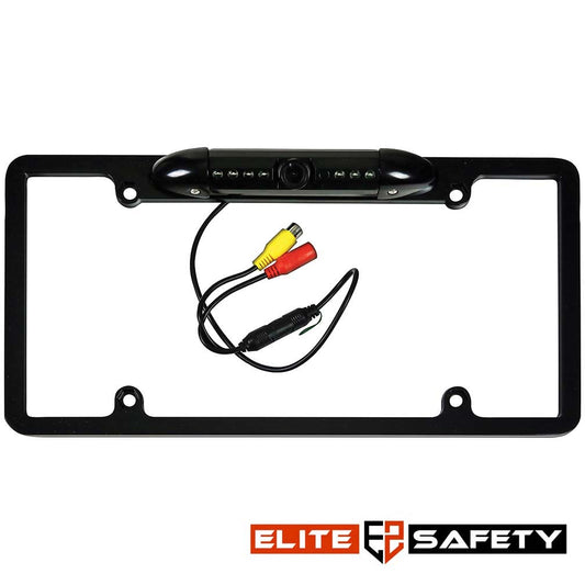 Elite ESLPFCB Full Frame License Plate Camera Black