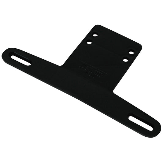 Wesbar 003211 License Plate Bracket Plastic Black