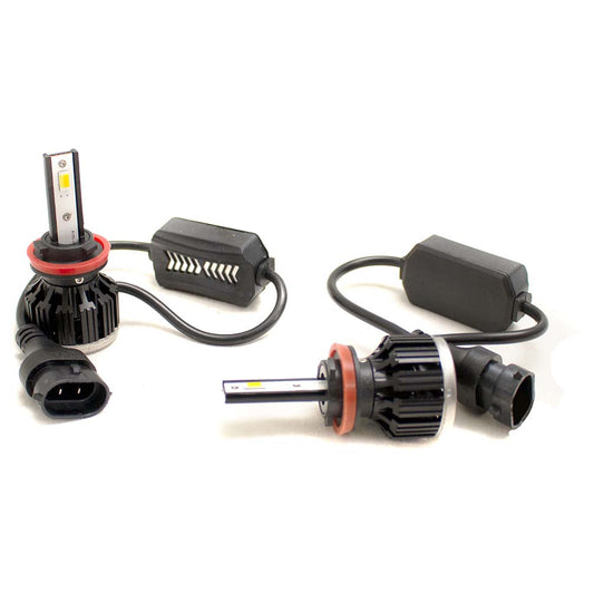 Racesport H11AWK H11 TRIO-GOLD Series 3K 5K and 6K Switchback LED conversion Kit