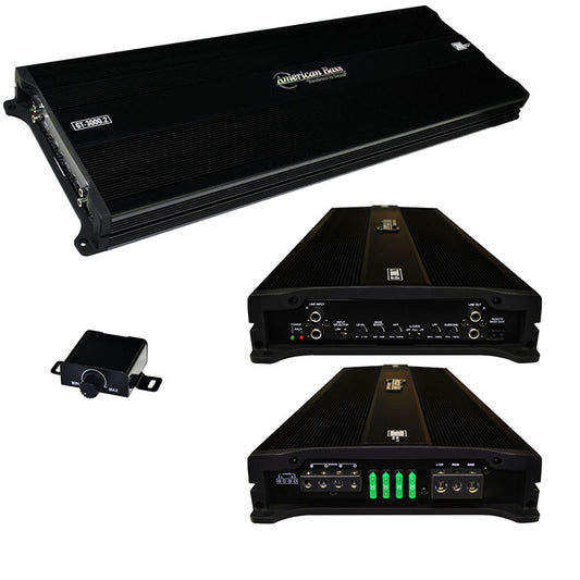 American Bass GT30002 2 Channel 3000W Max Amplifier