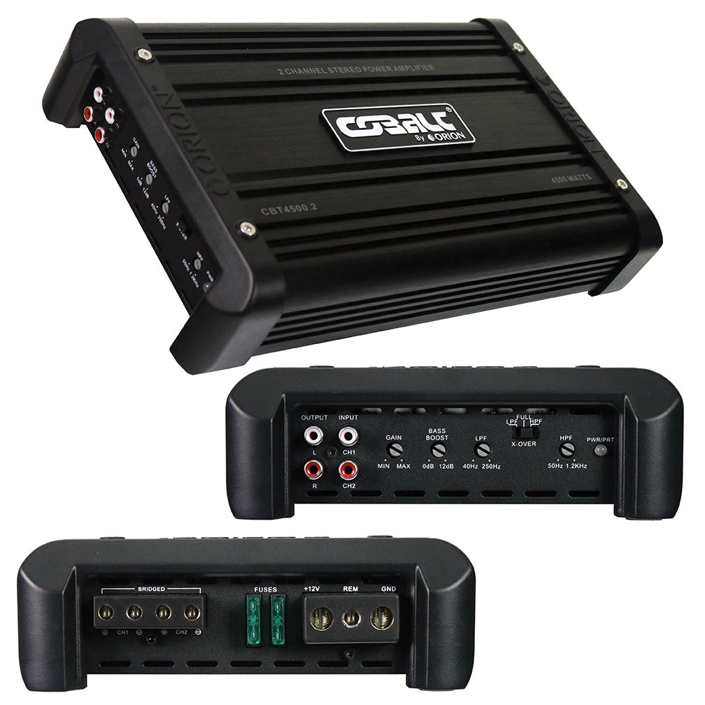 Orion CBT45002 2 Channel Amplifier, 2250W RMS/4500W MAX