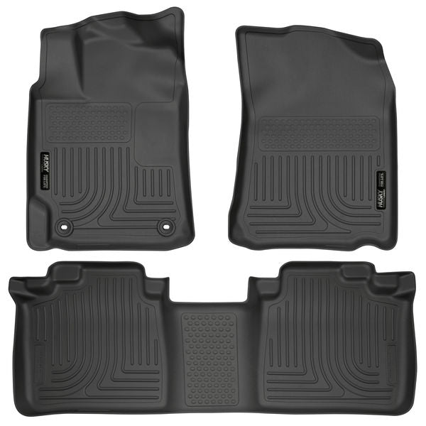 Husky 98901 Front/2nd Seat Floor Liners For 12-17 Toyota Camry
