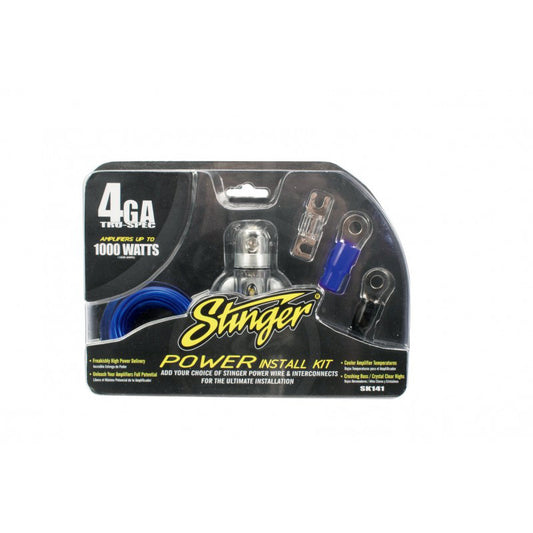 STINGER SK141 4GA Power Installation Wire Kit