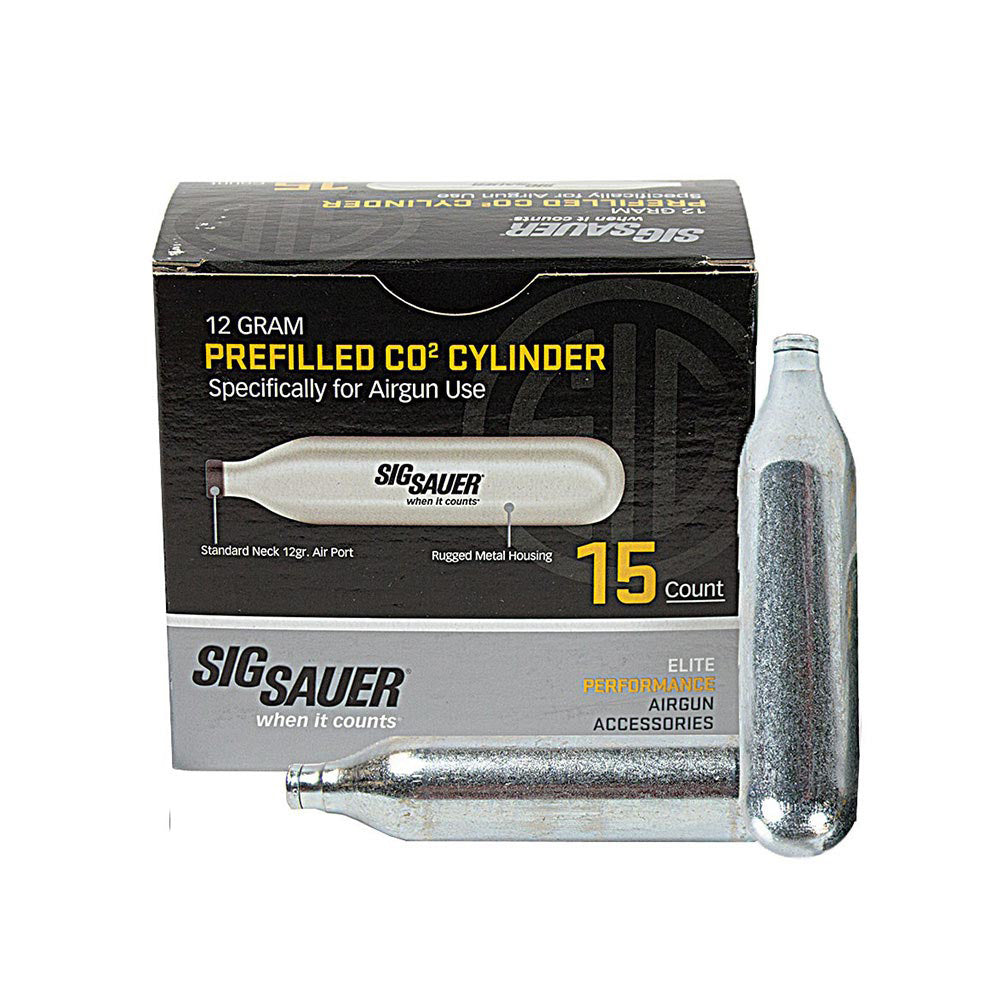 Sig Sauer AC1215 CO2 CYLINDERS 12 Gr. - 15 PACK