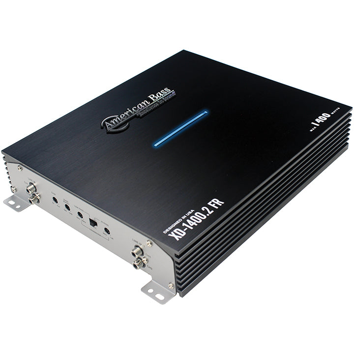 American Bass XD14002 1400 Watt 2 Channel Amplifier