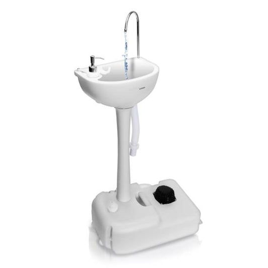 SereneLife SLCASN18 Portable Hand-Wash Sink Faucet Station 5+ Gal. Capacity