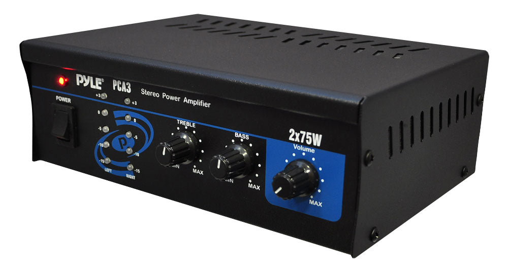 Pyle PCA3 150 Watt Mini Stereo Power Amplifier