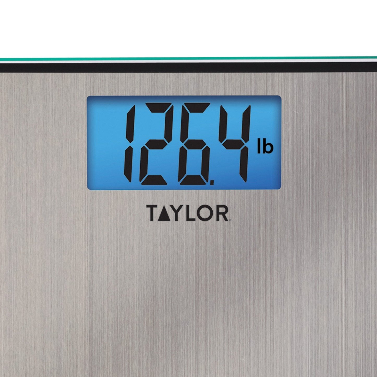 Taylor Precision Prod. 74074102 Easy-to-Read 400lb S.Steel Bathroom Scale