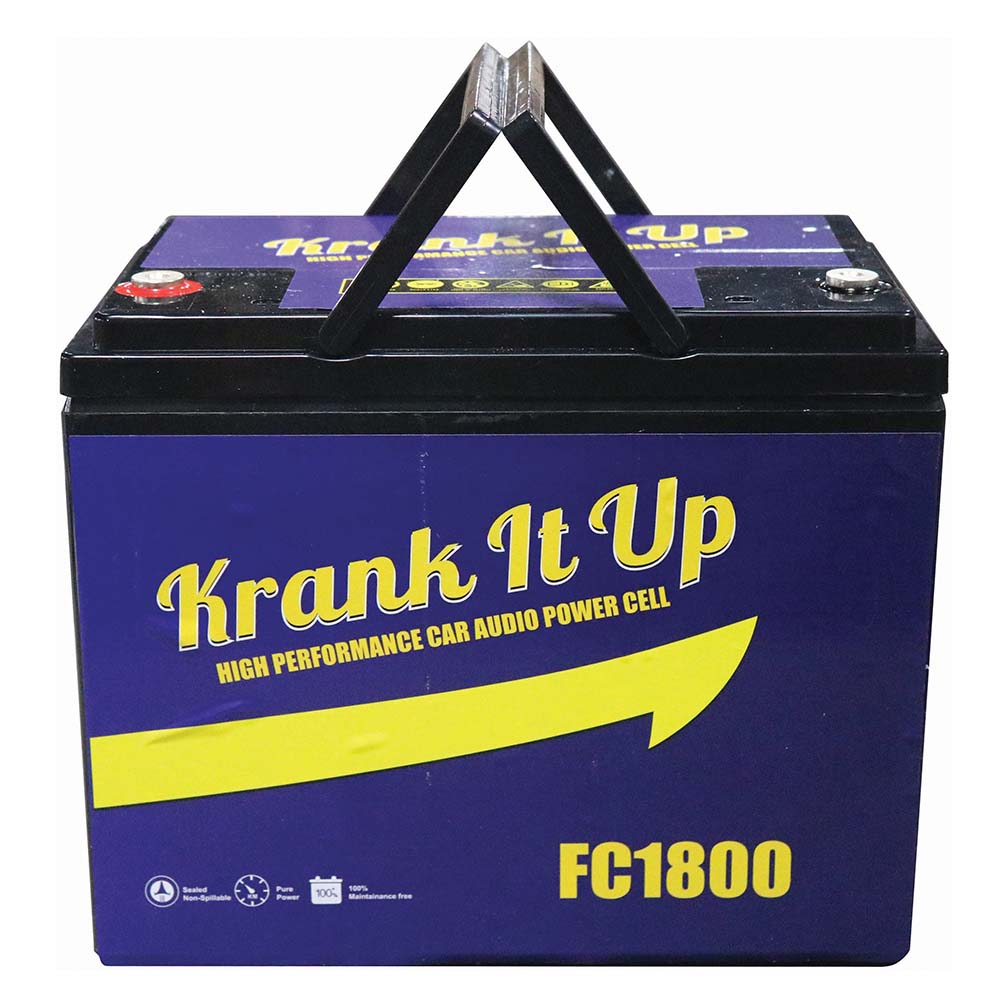 Krank It Up FC1800 Power Cell 1900 Amps 12 Volt; 81 Ah