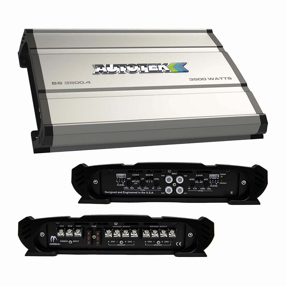 Autotek SS35004 Super Sport Amplifier 3500 Watt 4 Channel