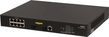 Nec routers switches qx B02014-F1005 Qx-s1008gt-2g-pw, 8 X 1 Gigabit Poe Ps,