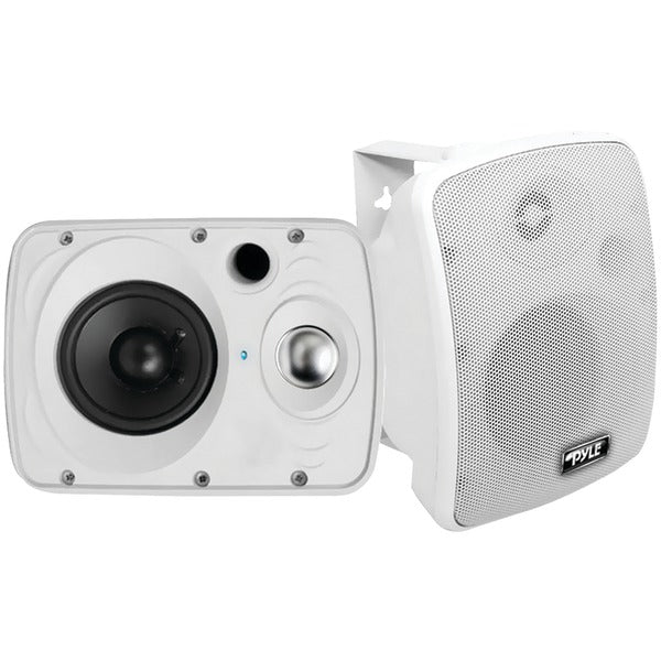 Pyle PDWR64BTW 6.5" Indoor/Outdoor 800-Watt Bluetooth Speaker System (White)