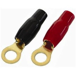 Audiopipe PBTR0 Ring Terminals 0ga. Gold Plated (2 pack)