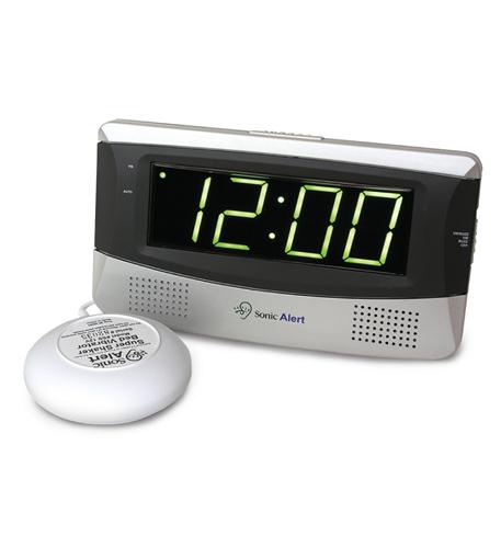 Sonic bomb SB300SS Sonic Boom Alarm Clock - White
