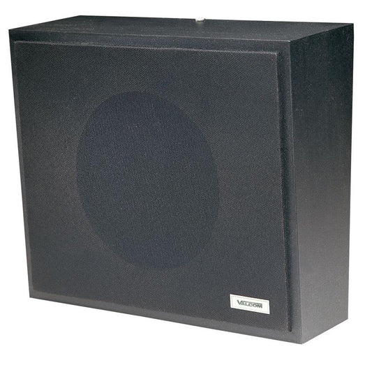 Valcom V-1016-BK 1watt 1way Wall Speaker - Black
