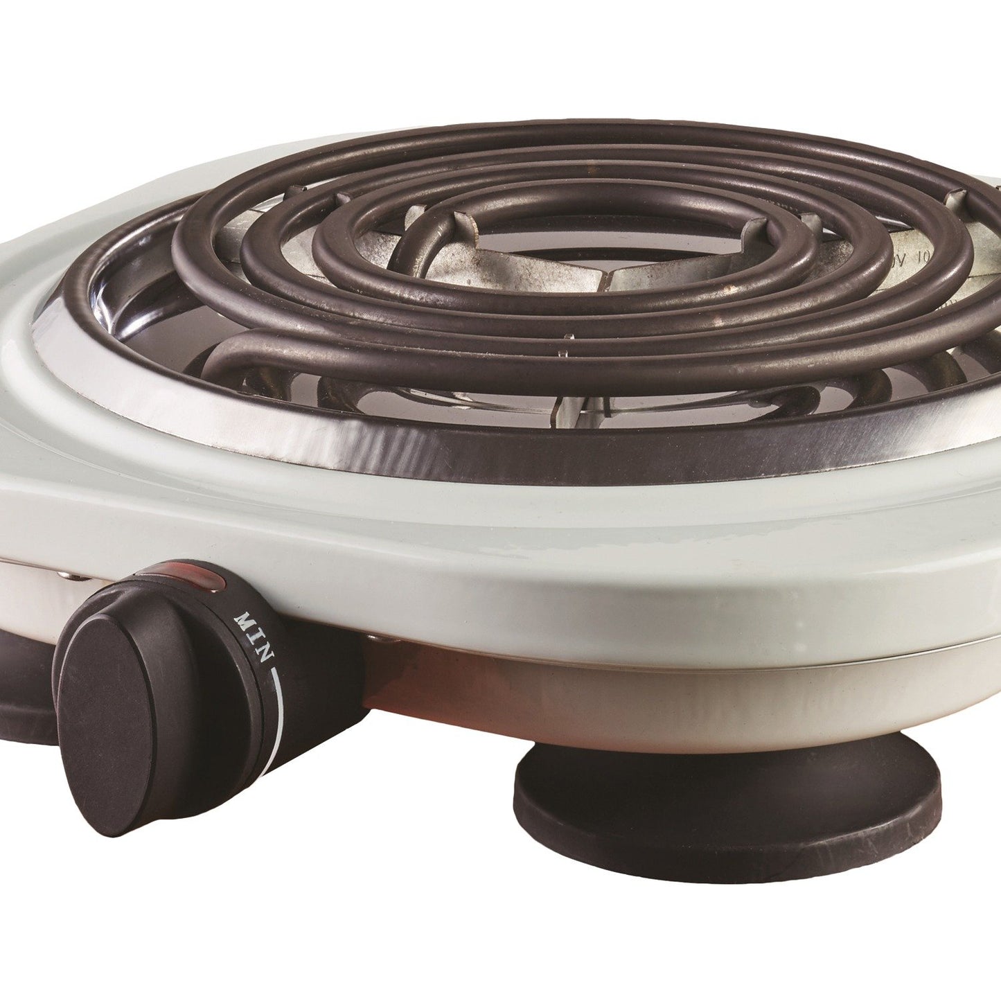 Brentwood Appl. TS-321W 1,000W Single Electric Burner (White)