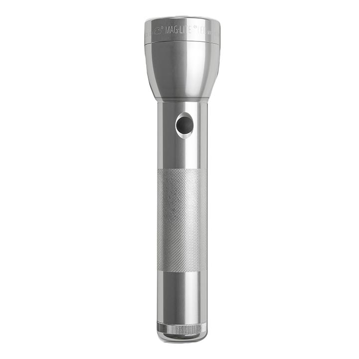 Maglite ML300LS2105 2 Cell D Led Flashlight Silver-Gift Box