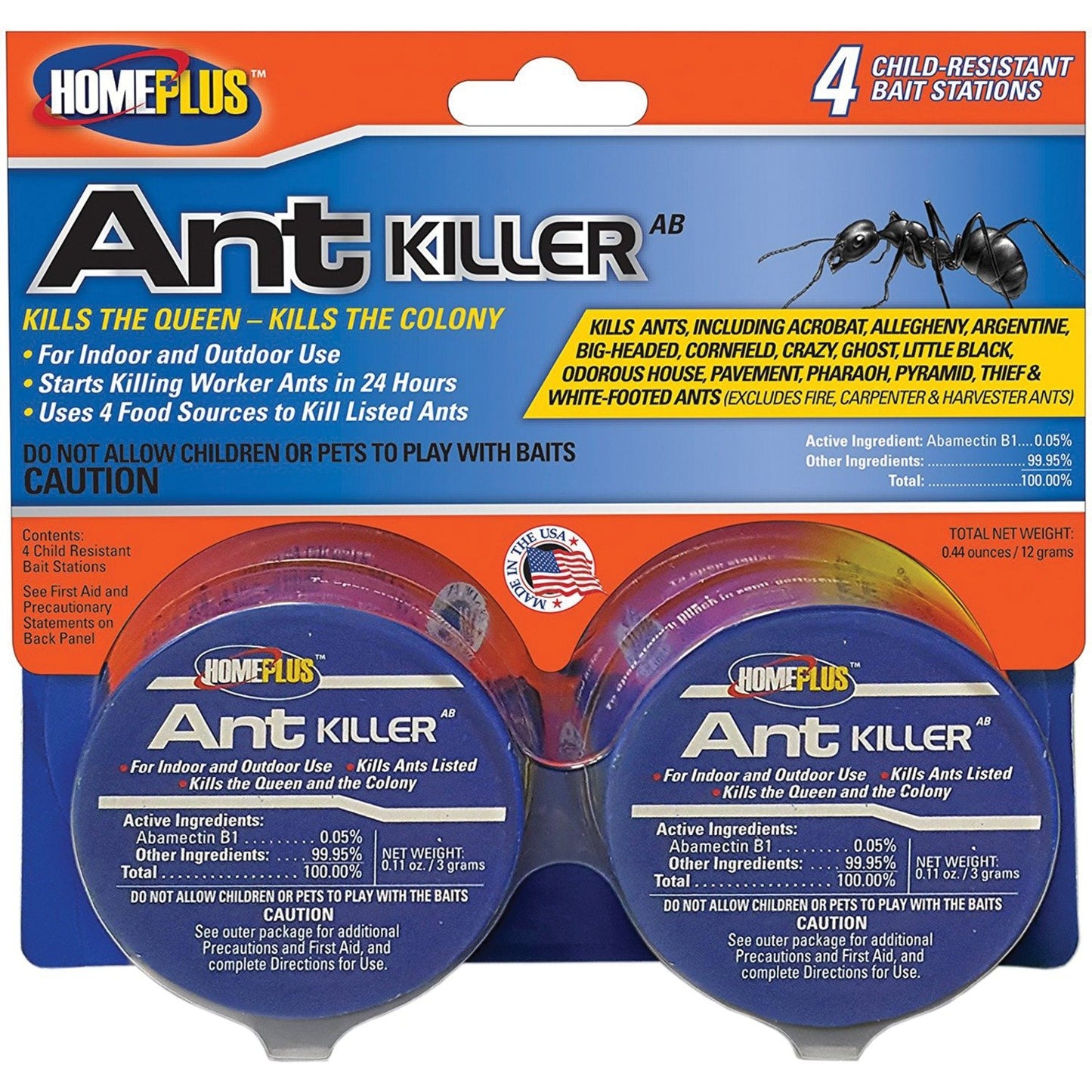 Home Plus 4PKMETALAB Ant Control, 4 pk