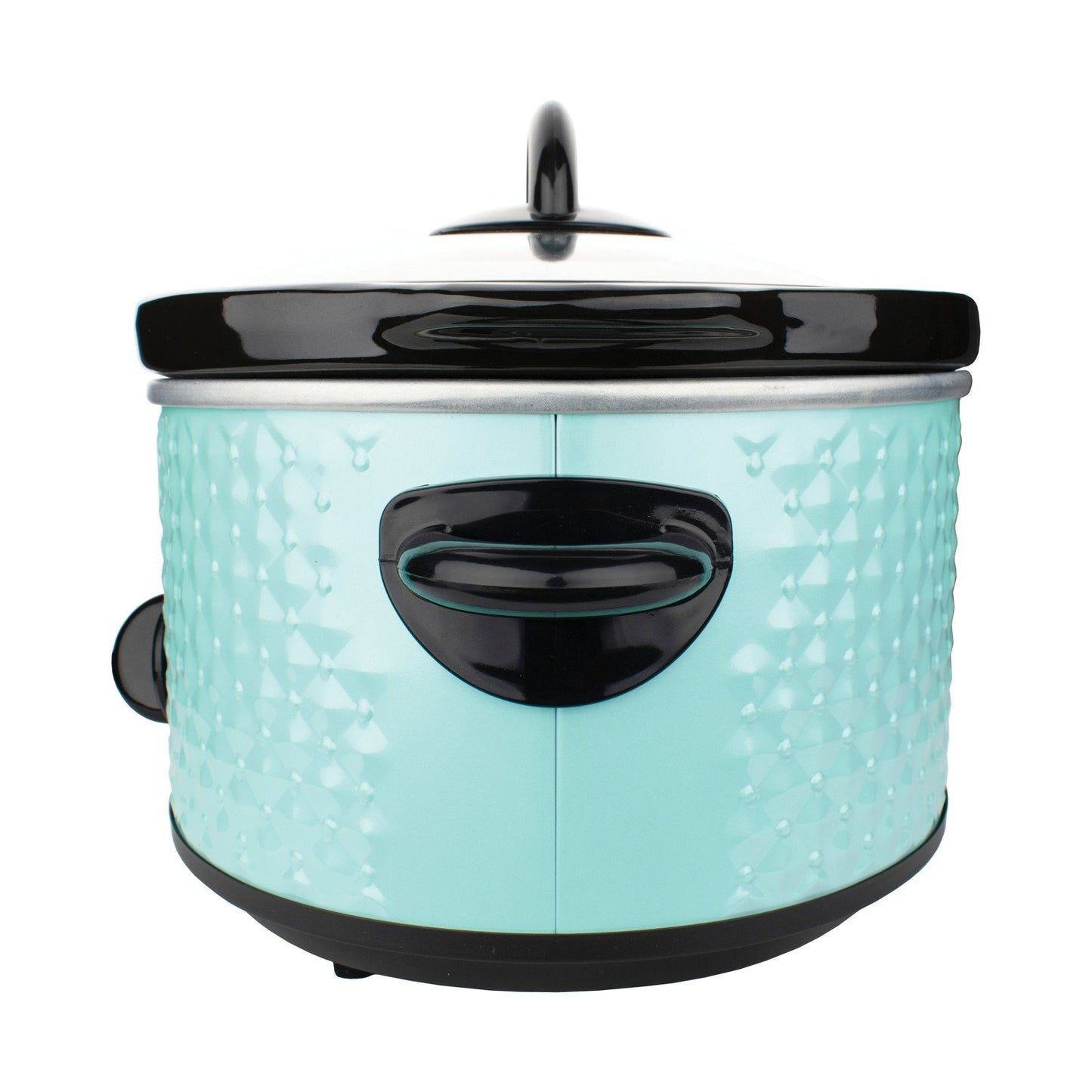 Brentwood Appl. SC-136BL 3.5Q Diamond-Pattern Slow Cooker (Blue)