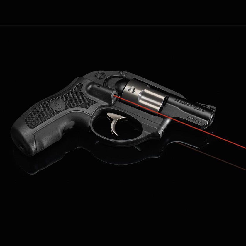 Crimson Trace LG415 Lasergrips for Ruger LCR and LCRx Revolvers, Red Laser