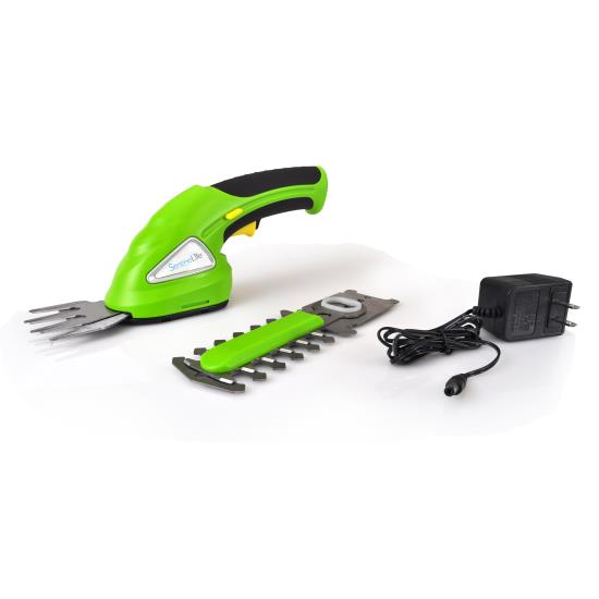 SereneLife PSLHTM20 Cordless Handheld Grass Cutter Shears Electric Hedge Trimmer