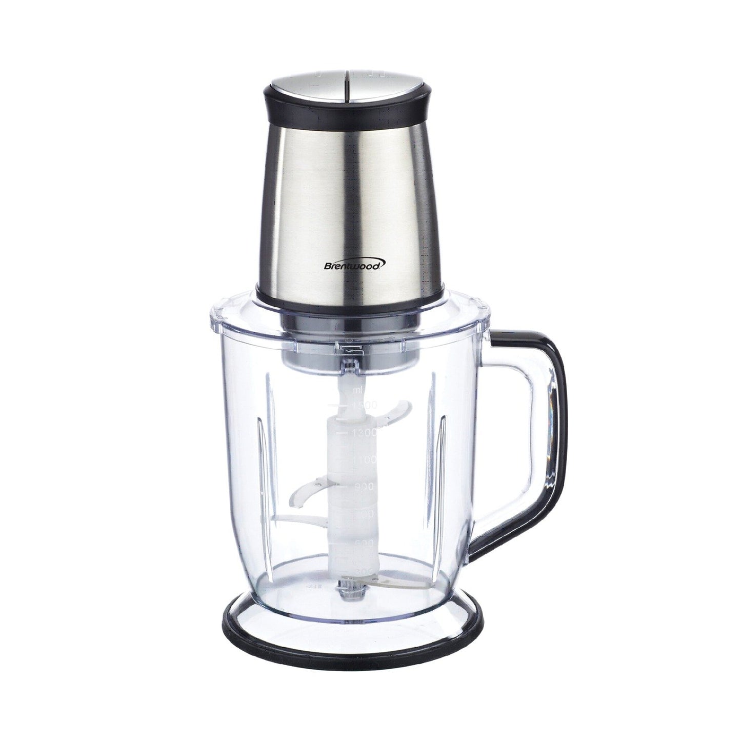 Brentwood Appl. FP-544S 300W 4-Blade 6.5-Cup Food Processor