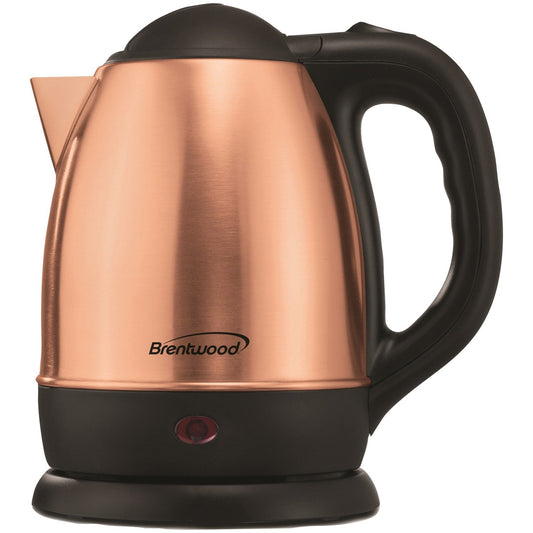 Brentwood Appl. KT-1770RG 1.2L Stainless Steel Cordless Electric Kettle