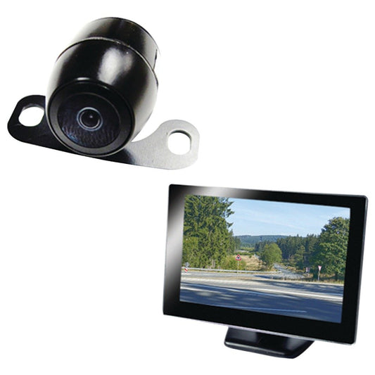 Boyo Vision VTC175M Backup System w/5" Rearview Monitor & License Camera System