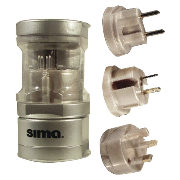 Sima SIP3 International Compact Travel Power Plug Set