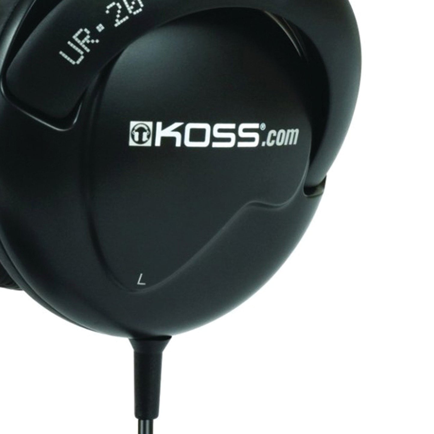 KOSS 192980 Over-Ear Headphones (Black)