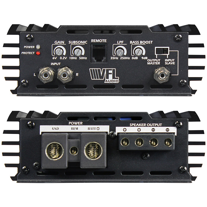 VFL Audio VFLHYBRID48001D Hybrid D Class 4800 watt Hybrid Mono Amplifier