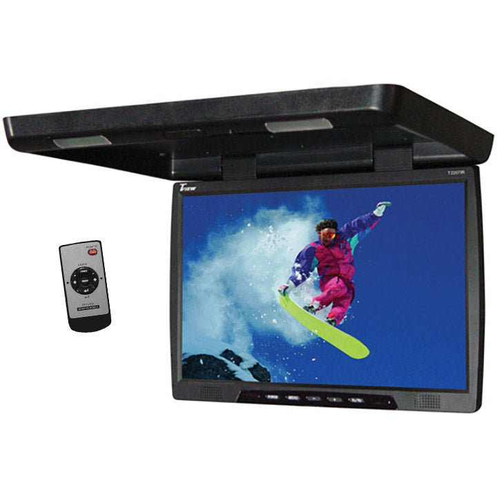 Tview T2207ir 22 Inch Thin Tft Flip Down Ceiling-mount Car/truck Monitor