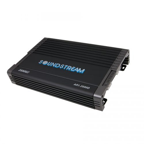 SoundStream AR12500D Arachnid 2500W Monoblock Class D w/Bass Remote