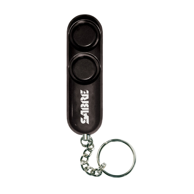 Sabre PA01 Personal Alarm with Key Ring - Black