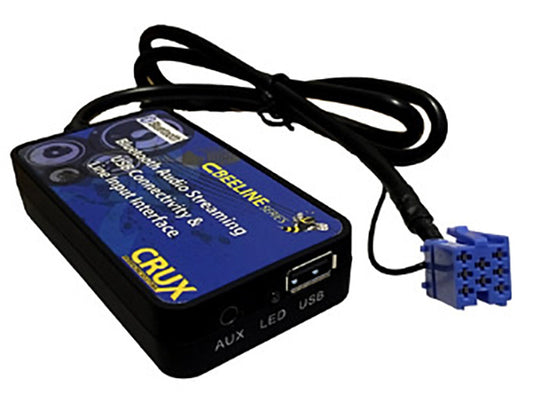 Crux BTSVW1 Bluetooth Streaming for select Volkswagen/Audi Vehicles 1998-2008
