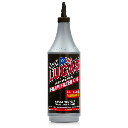 Lucas Oil 10798 Foam Filter Oil 1 Quart