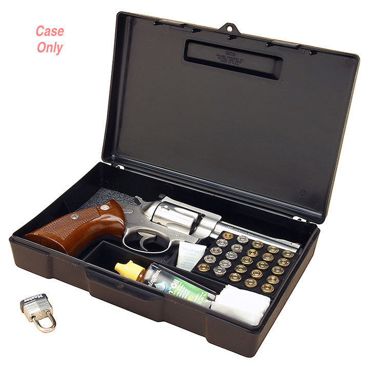 MTM 80440 Pistol Handgun Long Term Storage Case 4 Inch Revolver Black