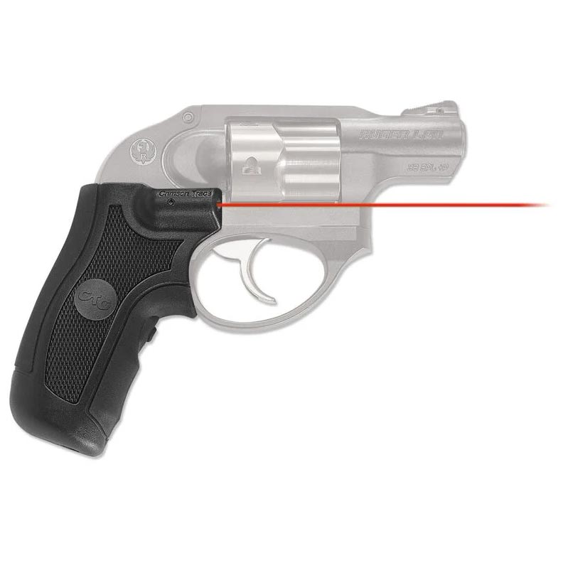 Crimson Trace LG415 Lasergrips for Ruger LCR and LCRx Revolvers, Red Laser