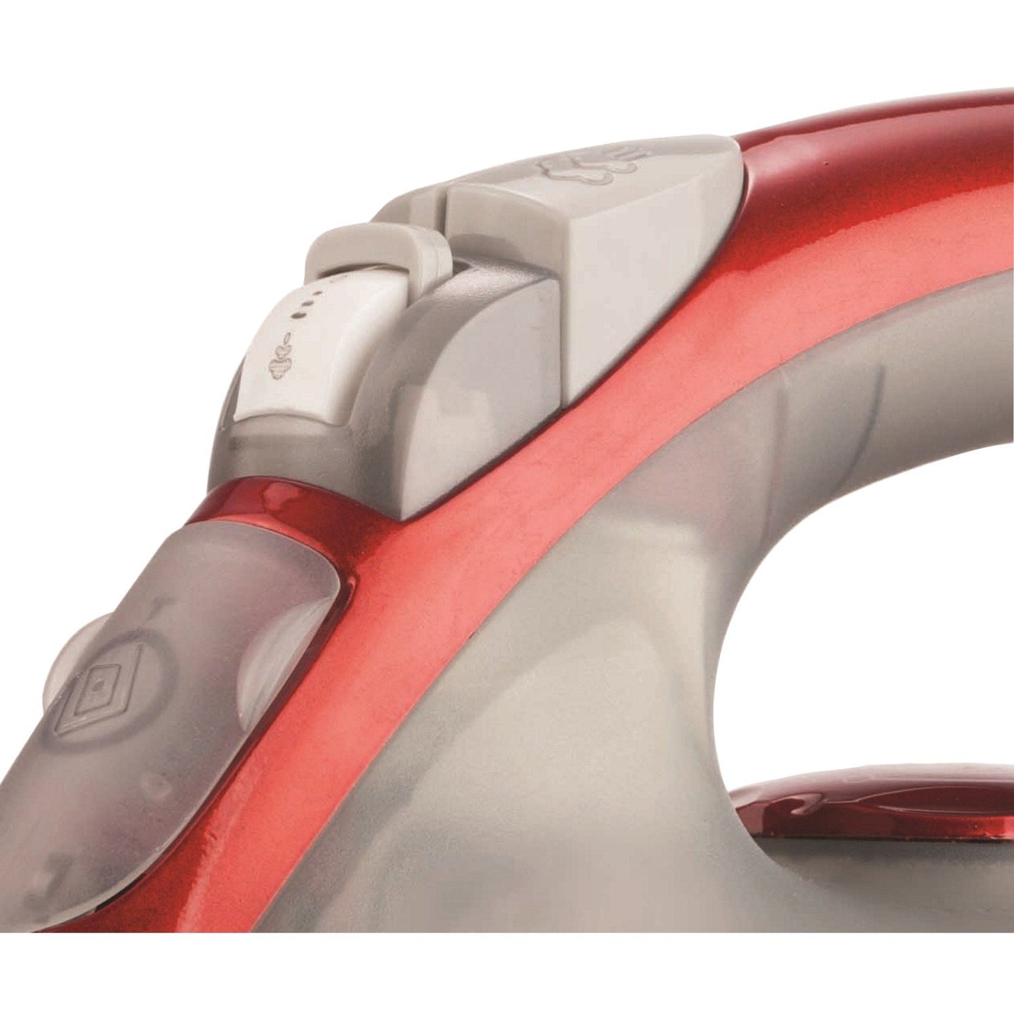 BRENTWOOD MPI-54 Nonstck Steam/Dry Iron Red